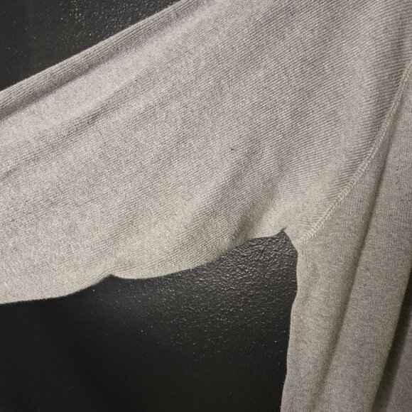 BOSS Hugo Boss Mens Medium Grey Cotton Front Pocket Sweater - Picture 6 of 8